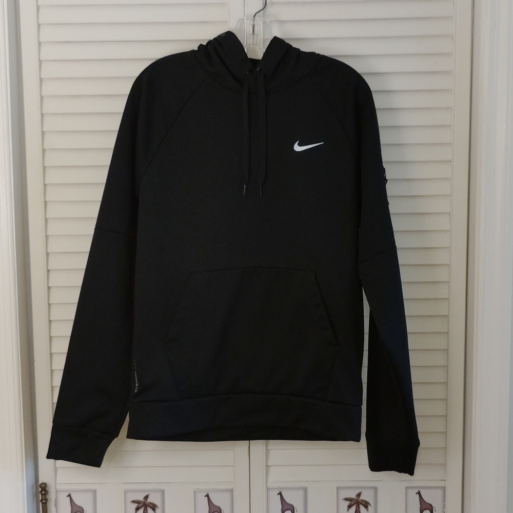 Nike Black Pullover with White Swoosh
